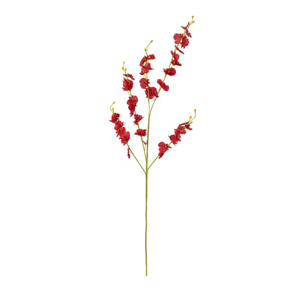 RED DANCE ORCHID BRANCH 21413 Τεχνητό Διακοσμητικό Κλαδί Κόκκινη Ορχιδέα Y90cm