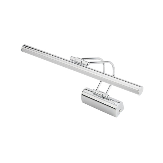 REFINE 203-0187 Φωτιστικό Τοίχου - Απλίκα LED 7W 640lm 120° AC 220-240V IP44 Θερμό Λευκό Χρώμιο - Μ35 x Π25 x Υ9cm