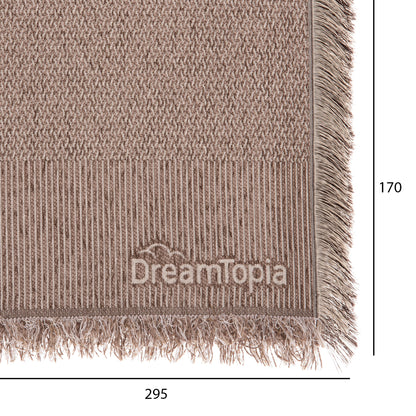 ΡΙΧΤΑΡΙ ME ΚΡΟΣΙΑ DREAMTOPIA ΣΕ ΑΝΟΙΧΤΟ ΚΑΦΕ ΧΡΩΜΑ 295x170εκ