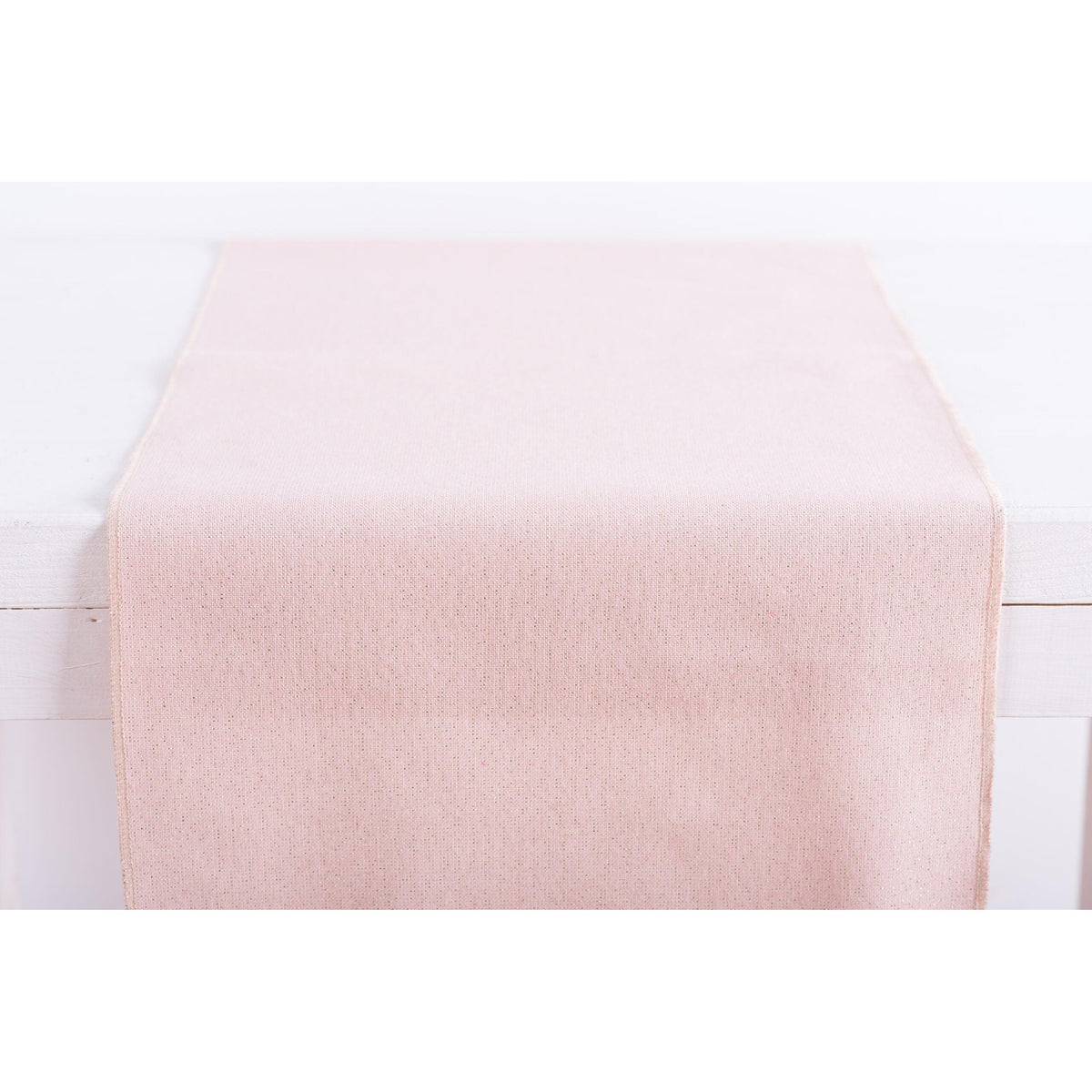 Ράννερ Ροζ Χρυσό Lurex 32x150εκ