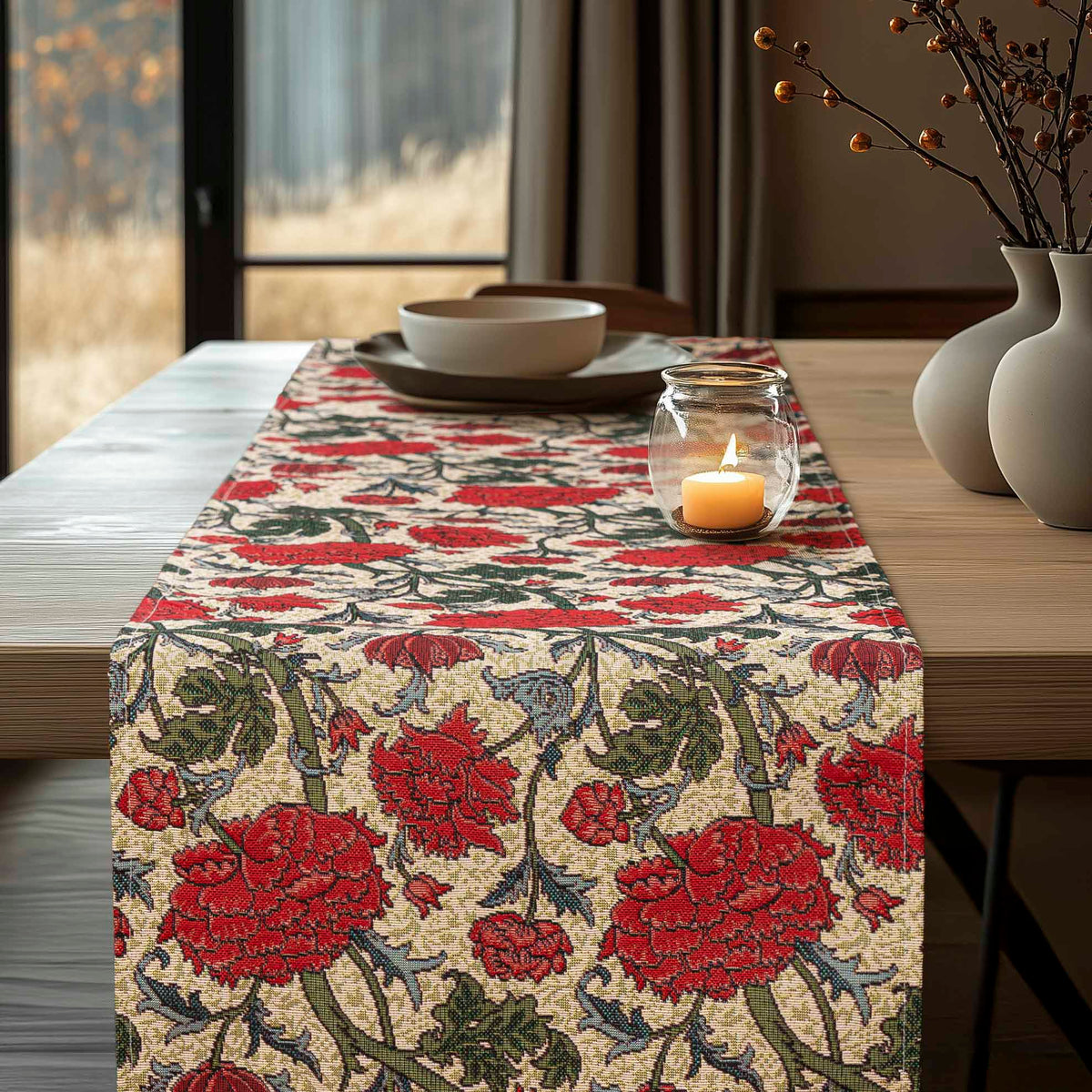 Ράννερ Στόφα Πεόνια Art Craft 32x150εκ
