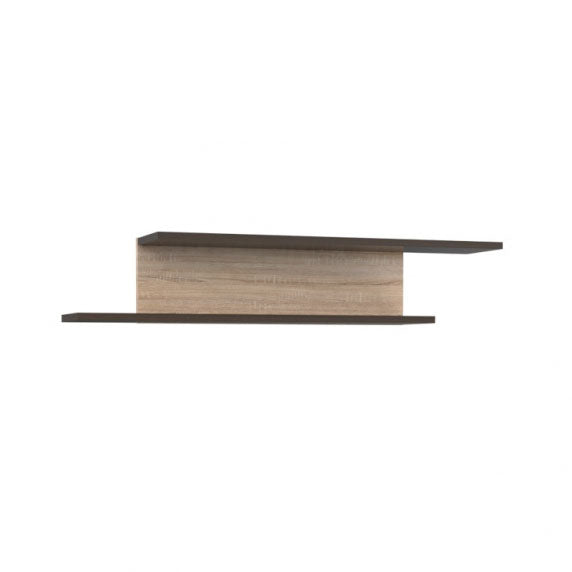 Ράφι Solo 110x19x23 Sonoma με Λεπτομέρειες Wenge