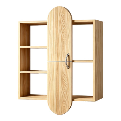 Ραφιέρα Τοίχου Jonna Sonoma MDF 60x10x80
