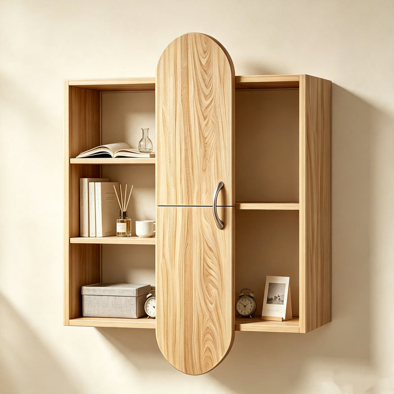 Ραφιέρα Τοίχου Jonna Sonoma MDF 60x10x80