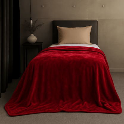 Κουβέρτα Βελουτέ Μονή Redwine