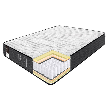 Στρώμα Relax Υπέρδιπλο 160x200x28 Λευκό/Ανθρακί