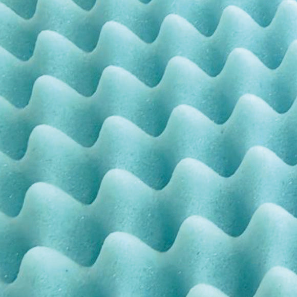 Ανώστρωμα Gel Memory Foam Relief Plus Art 4700 90x190εκ Λευκό