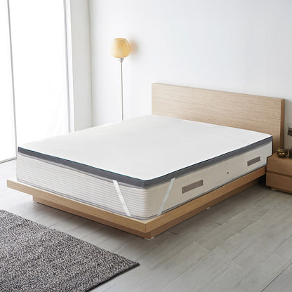 Ανώστρωμα Gel Memory Foam Relief Plus Art 4700 180x200εκ Λευκό