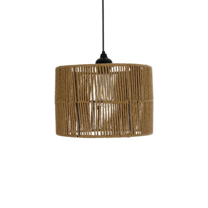 SAFA 205-0085 Boho Κρεμαστό Φωτιστικό Οροφής με Ντουί 1 x E27 AC 220-240V IP20 - Μπεζ - M30 x Π30 x Υ26