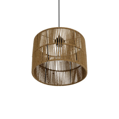 SAFA 205-0085 Boho Κρεμαστό Φωτιστικό Οροφής με Ντουί 1 x E27 AC 220-240V IP20 - Μπεζ - M30 x Π30 x Υ26
