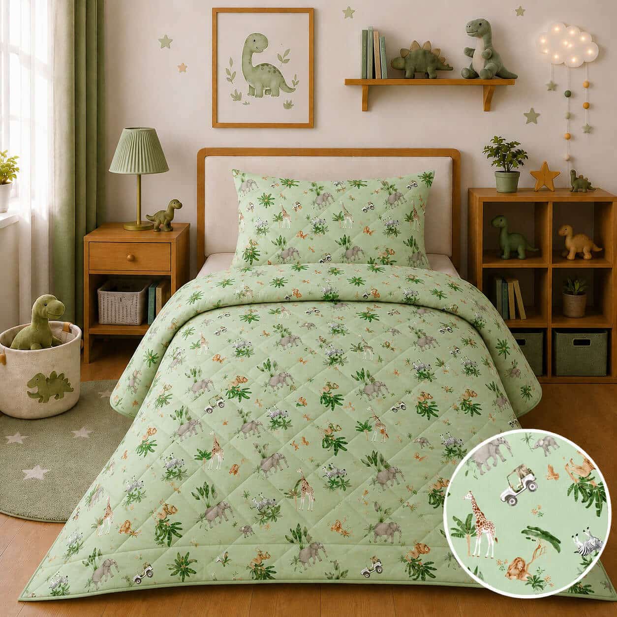 Πάπλωμα Παιδικό 100% Cotton Forest&Safari
