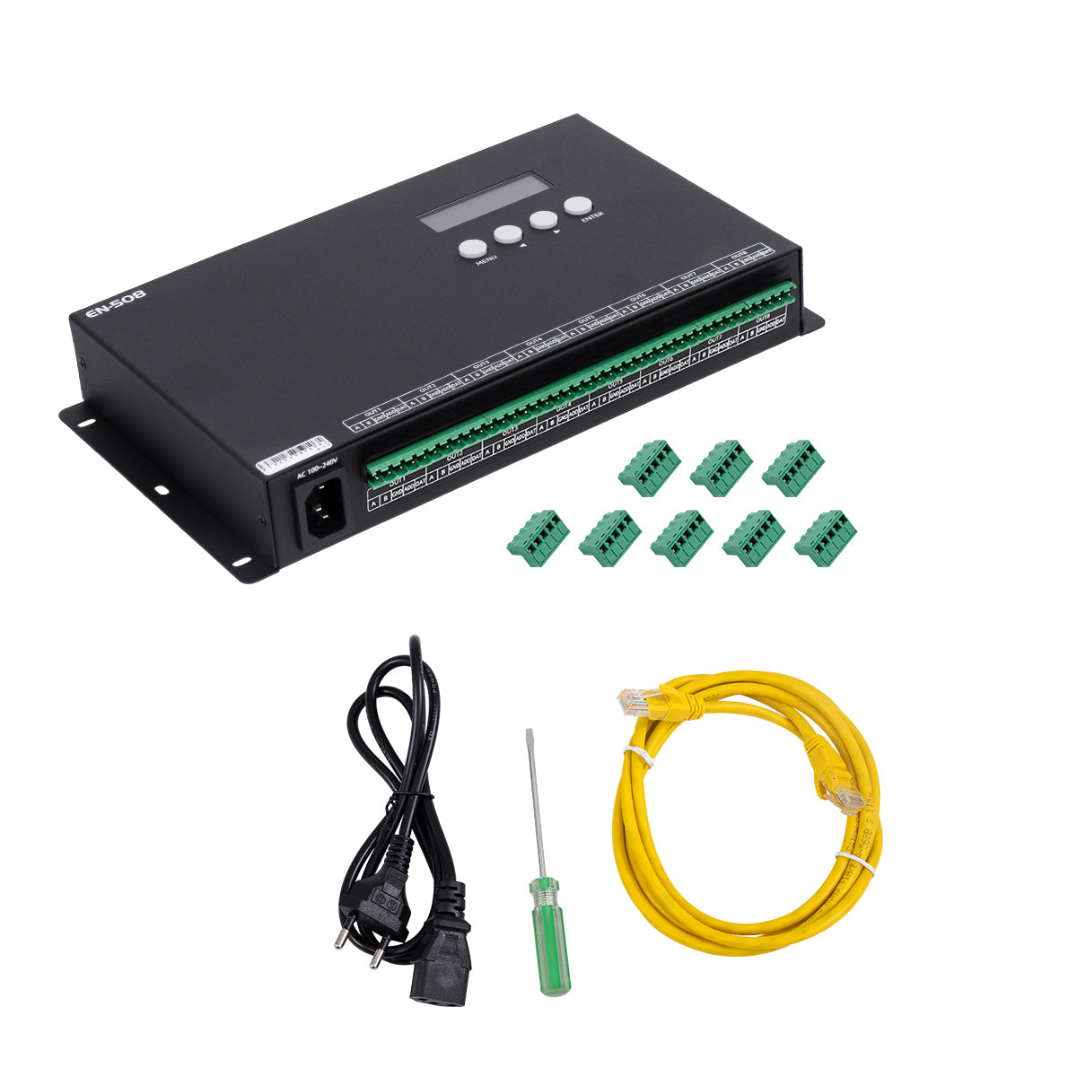 SEEKWAY-EN508 90144 Επαγγελματικός Ψηφιακός Controller SPI/TTL Pixel Online Full Color ARTNET