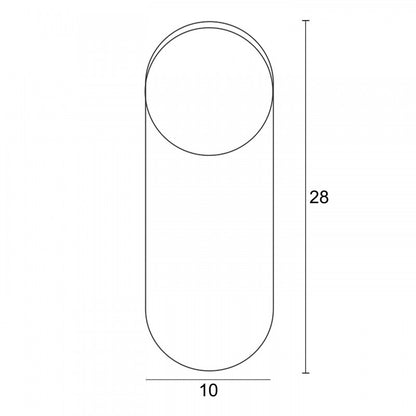Απλίκα G9 Μαύρο Ματ
