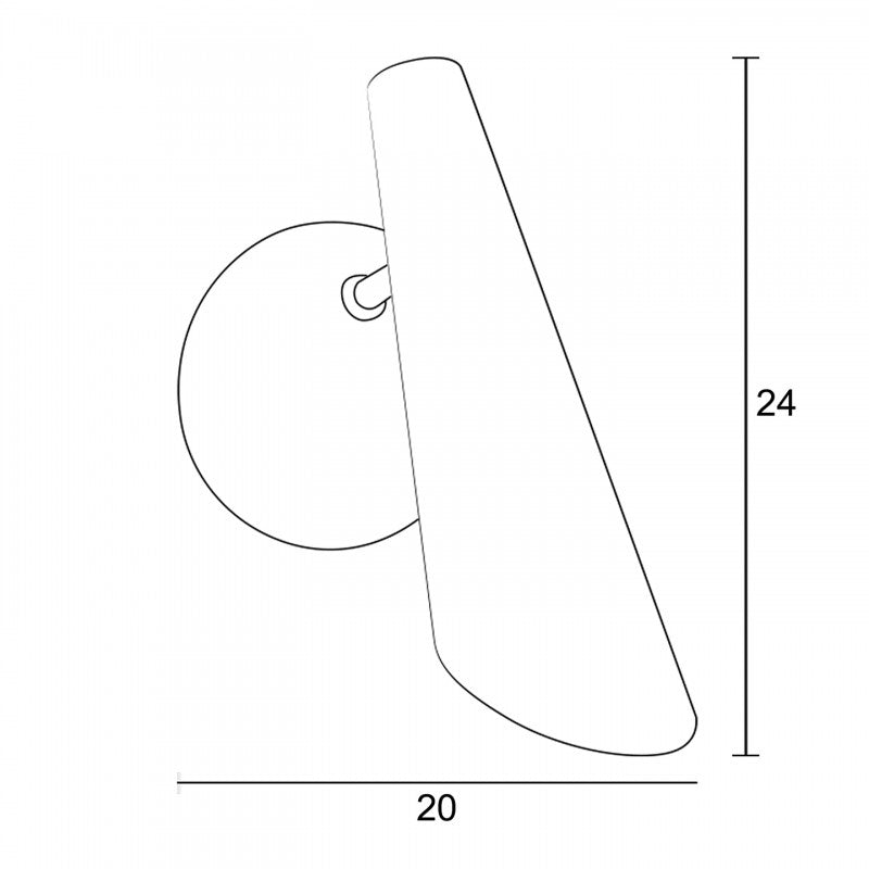 Απλίκα E14 Μαύρη