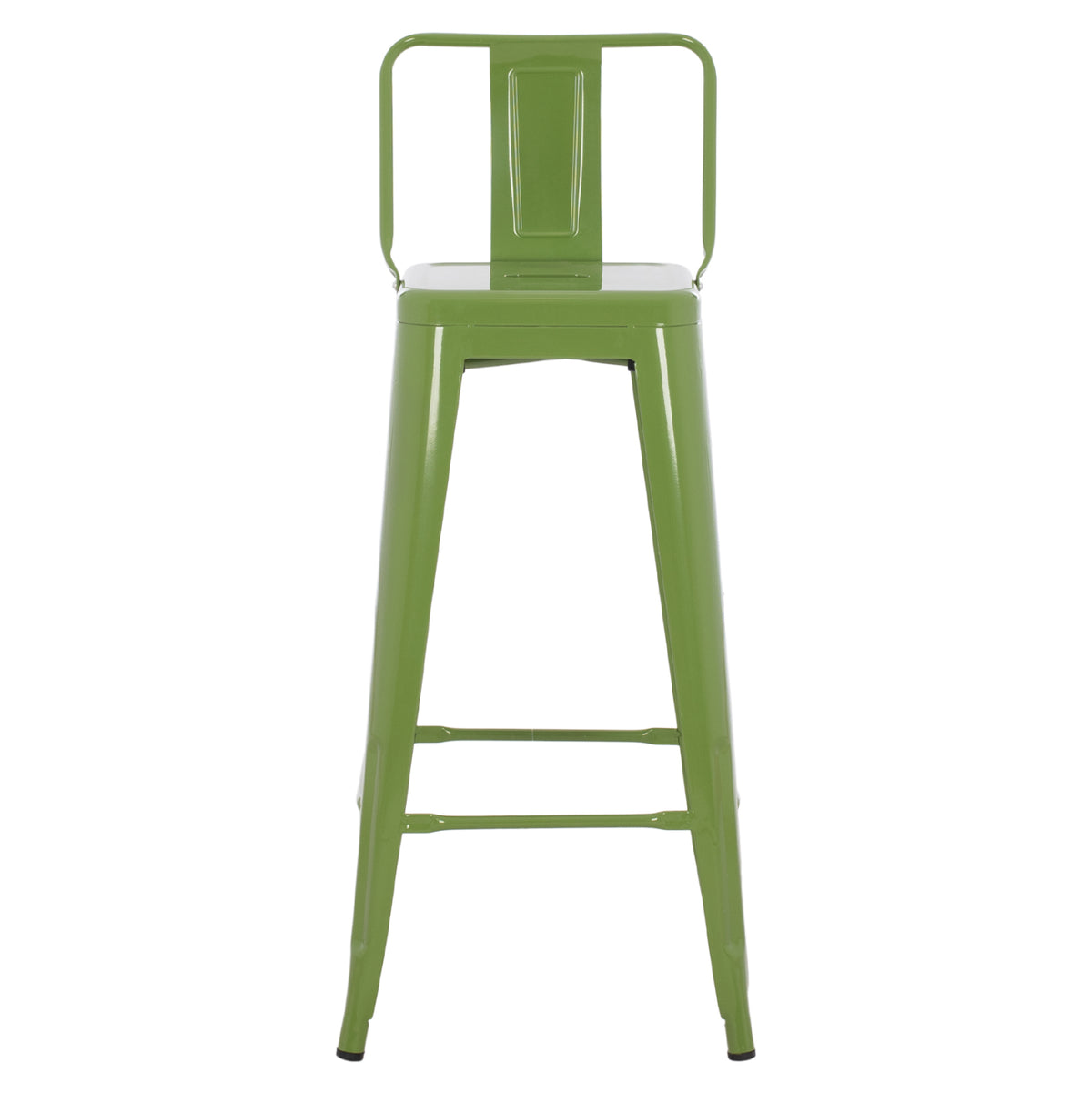 ΣΚΑΜΠΟ BAR ME ΠΛΑΤΗ ΜΕΤΑΛΛΙΚΟ MELITA PRO LIGHT OLIVE GREEN 42x42x100
