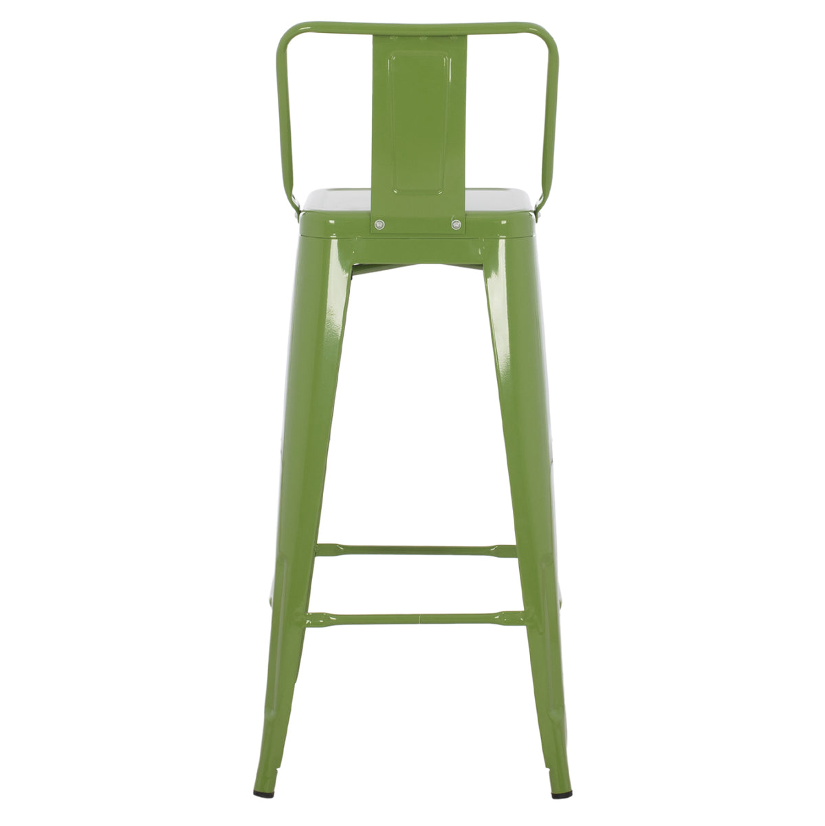 ΣΚΑΜΠΟ BAR ME ΠΛΑΤΗ ΜΕΤΑΛΛΙΚΟ MELITA PRO LIGHT OLIVE GREEN 42x42x100