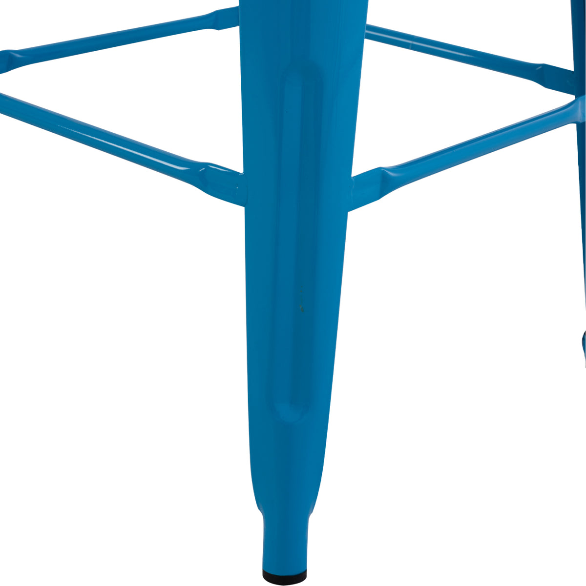 ΣΚΑΜΠΟ ΜΠΑΡ ΜΕΤΑΛΛΙΚΟ MELITA PRO ΣΕ ΜΠΛΕ 43x43x78