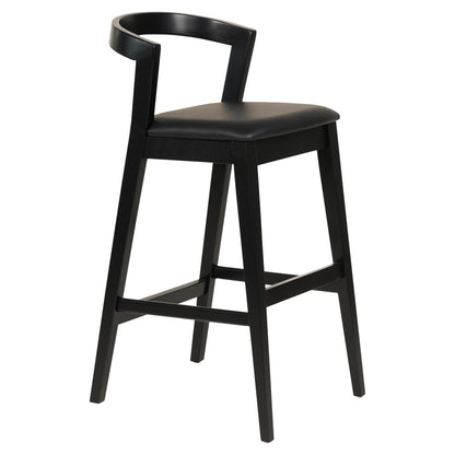 ΣΚΑΜΠΟ ΜΠΑΡ NAMI RUBBERWOOD & PU ΜΑΥΡΟ 47,5x59x102,5