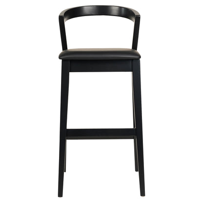 ΣΚΑΜΠΟ ΜΠΑΡ NAMI RUBBERWOOD & PU ΜΑΥΡΟ 47,5x59x102,5