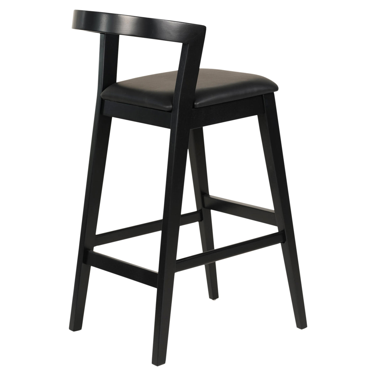 ΣΚΑΜΠΟ ΜΠΑΡ NAMI RUBBERWOOD & PU ΜΑΥΡΟ 47,5x59x102,5