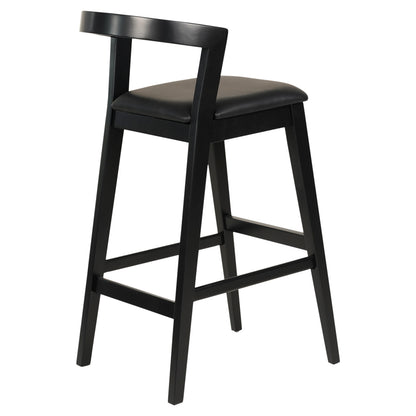 ΣΚΑΜΠΟ ΜΠΑΡ NAMI RUBBERWOOD & PU ΜΑΥΡΟ 47,5x59x102,5
