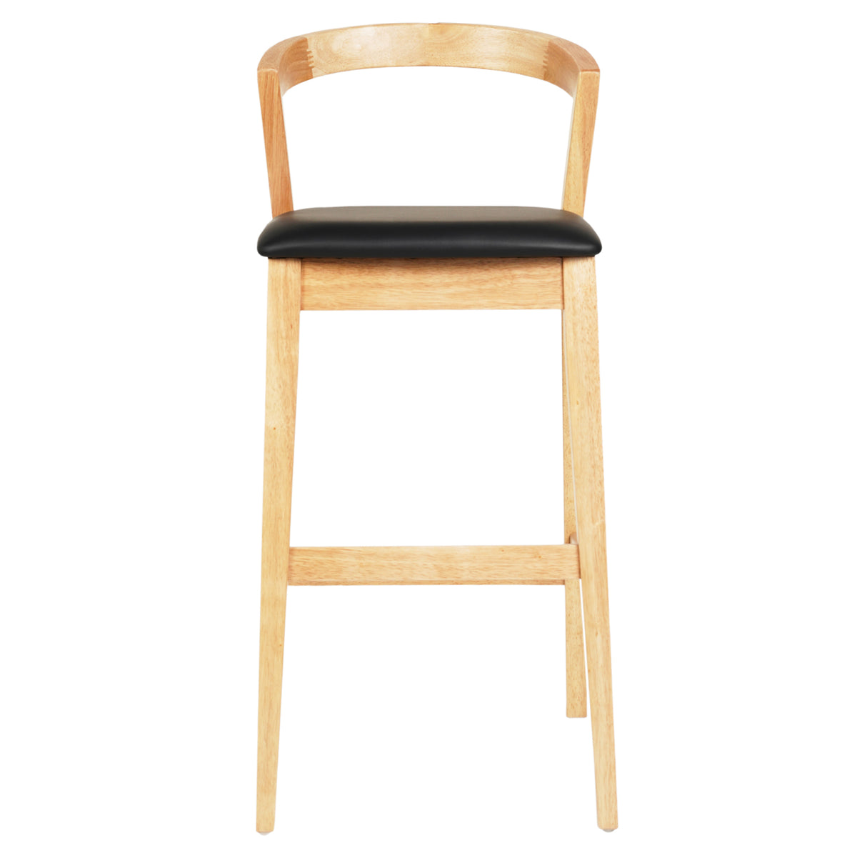 ΣΚΑΜΠΟ ΜΠΑΡ NAMI RUBBERWOOD ΣΕ ΟΑΚ ΜΑΥΡΟ PU 47,5x59x102,5