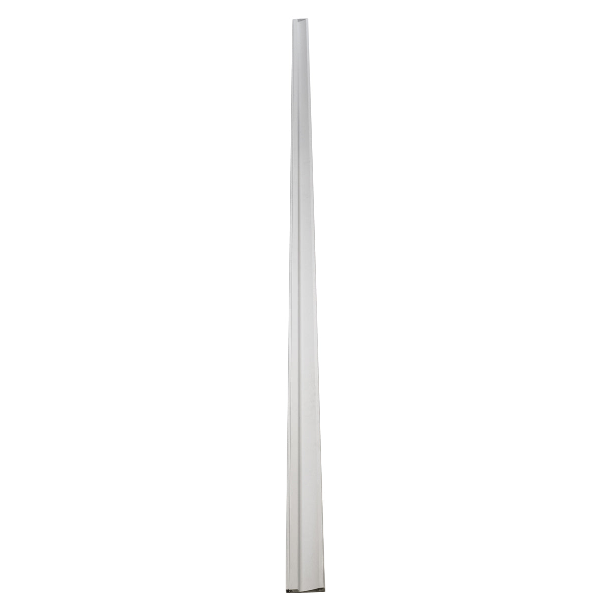 SKIRTINGBOARD-PROFILE 70851-3M Προφίλ Αλουμινίου - Βάση & Ψύκτρα Ταινίας LED με Λευκό Γαλακτερό Κάλυμμα - Επιφανειακή Χρήση για Περβάζι - Πατητό Κάλυμμα - Λευκό - 3 Μέτρα - Μ300 x Π1.6 x Υ8cm