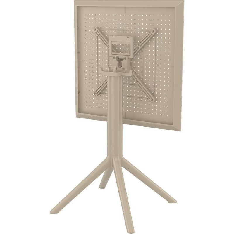 SKY TAUPE ΤΡΑΠΕΖΙ ΠΤΥΣ/ΝΟ ΠΟΛ/ΝΙΟΥ 60x60x74