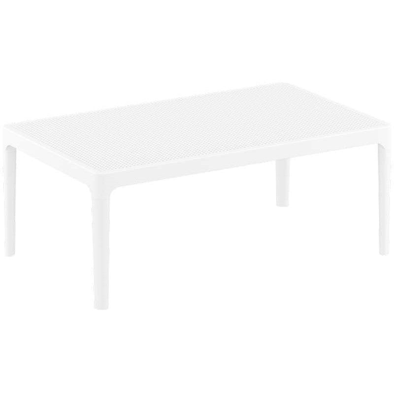 SKY WHITE ΤΡΑΠΕΖΙ ΠΟΛ/ΝΙΟΥ 100x60x40