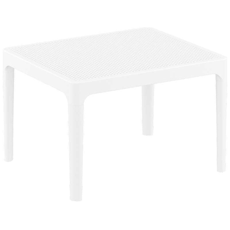 SKY WHITE ΤΡΑΠΕΖΙ ΠΟΛ/ΝΙΟΥ 50x60x40