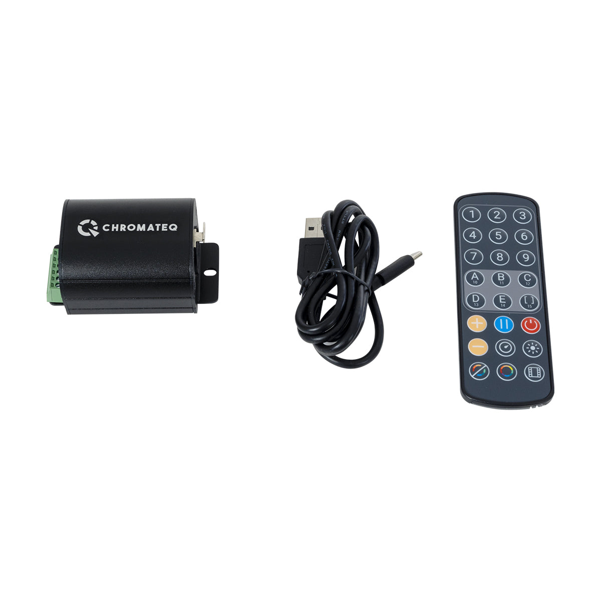 SKYDANCE-CHROMATEQ 71579 USB-C σε DMX512 Interface 128 Κανάλια XLR3 DC 5V IP40 - Ασύρματο Χειριστήριο IR - Μ7.8 x Π5 x Υ3.8cm
