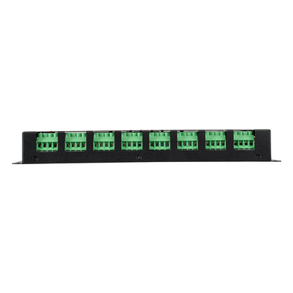 SKYDANCE-D24A 70673 DC DMX Master Dimmer / Controller / Decoder Υψηλής Ταχύτητας με 24 x 3A 72W Κανάλια DC 12-24V 72.5A 1740W Max IP20 - DMX512 & RDM - Μ16.7 x Π5 x Υ2.4