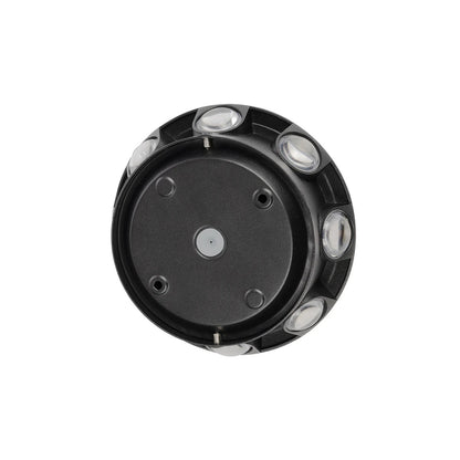SOL 60796 Μοντέρνο Φωτιστικό Τοίχου - Απλίκα LED 16W 2000lm 30° AC 220-240V Αδιάβροχο IP65 Θερμό Λευκό 2700K - CREE XPE Chip & TÜV SÜD Driver - Μαύρο Ματ - Μ16 x Π5.5 x Υ16