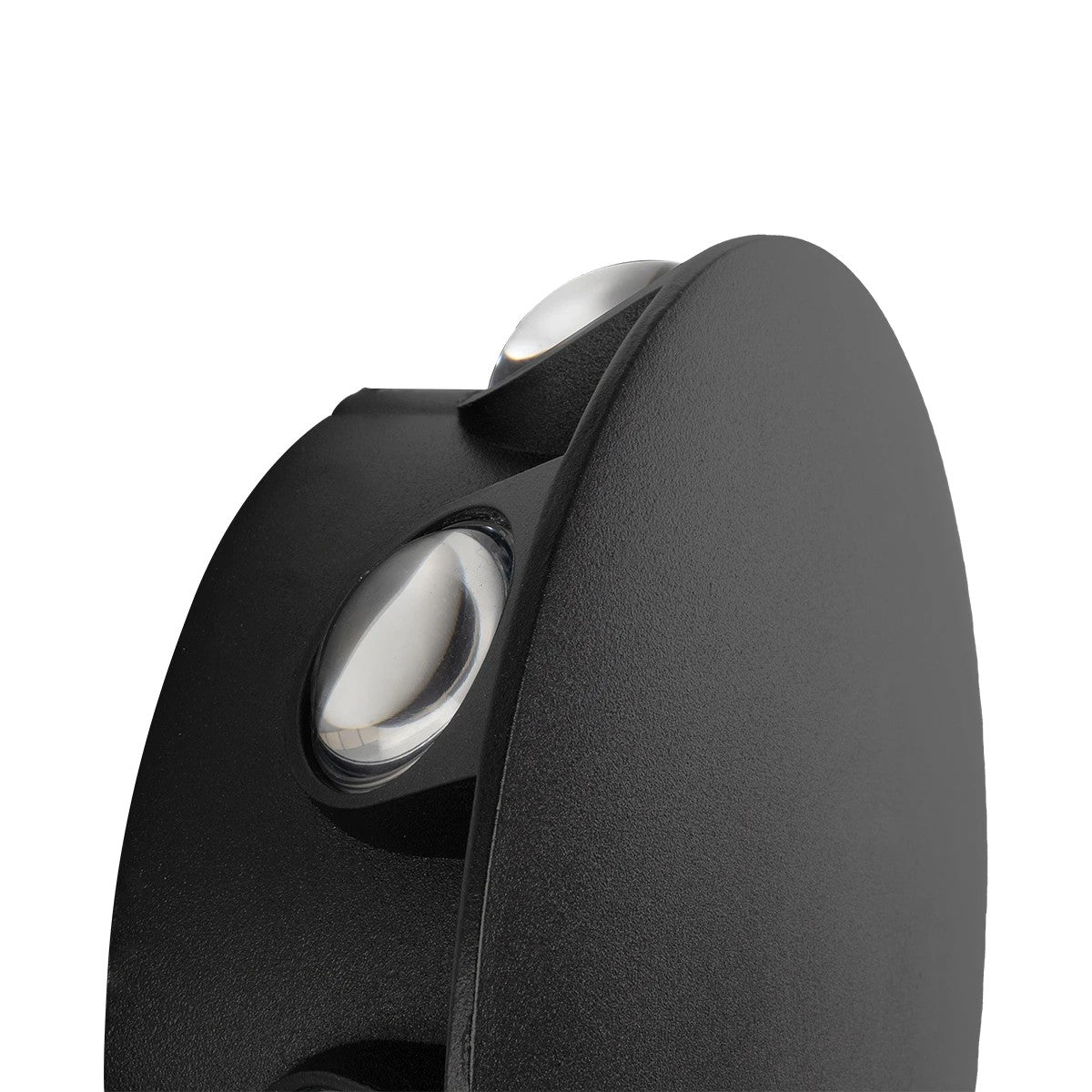 SOL 60796 Μοντέρνο Φωτιστικό Τοίχου - Απλίκα LED 16W 2000lm 30° AC 220-240V Αδιάβροχο IP65 Θερμό Λευκό 2700K - CREE XPE Chip & TÜV SÜD Driver - Μαύρο Ματ - Μ16 x Π5.5 x Υ16