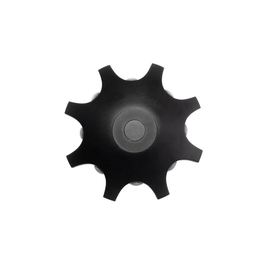 SPARK 60684 Μοντέρνο Φωτιστικό Τοίχου - Απλίκα LED 16W 2000lm 30° AC 220-240V Αδιάβροχο IP65 Θερμό Λευκό 2700K - CREE XPE Chip & TÜV SÜD Driver - Μαύρο Ματ - Μ25 x Π6 x Υ25