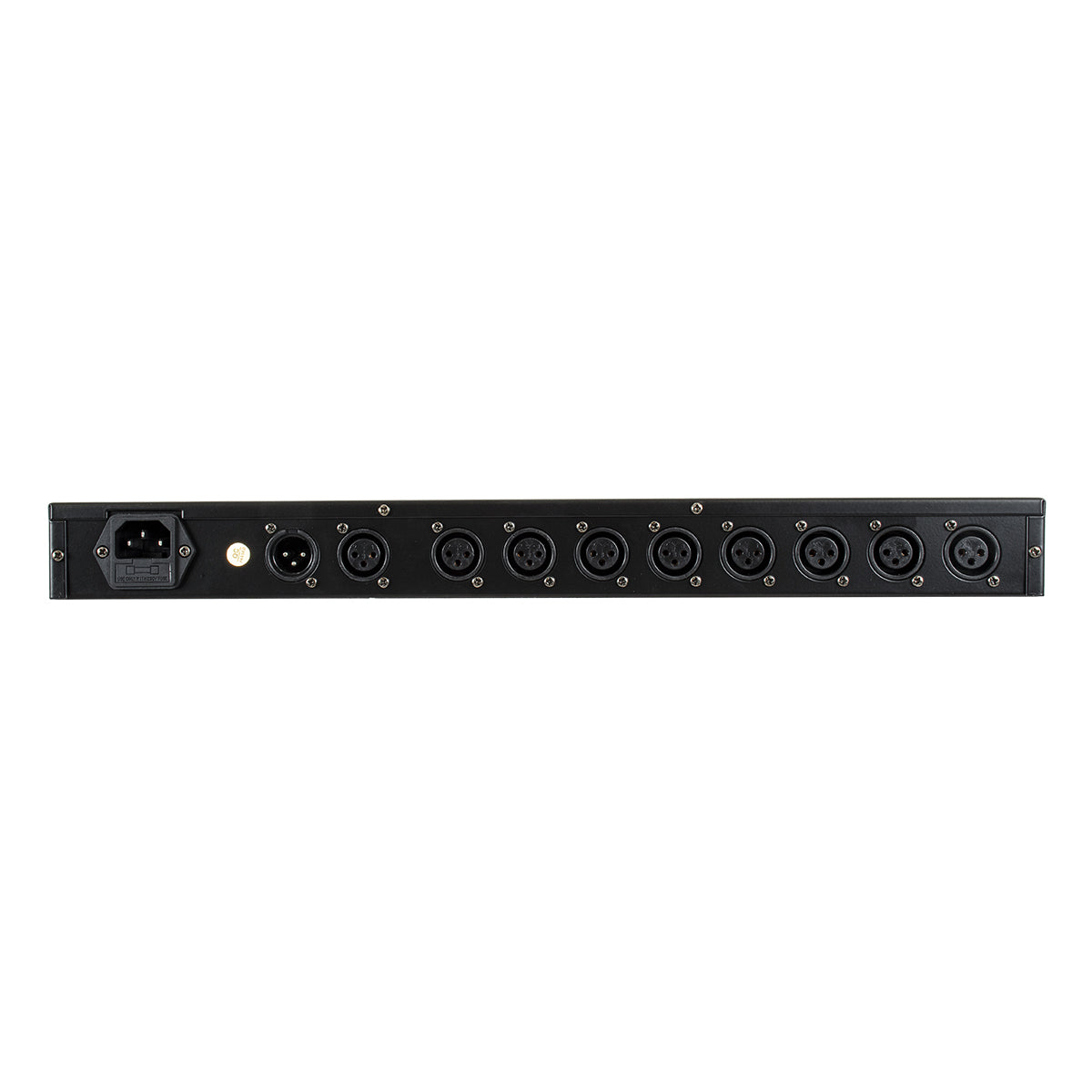 SPLITTER 51178 Διακλαδωτής & Ενισχυτής Σήματος DMX 8 Καναλιών - Rack Mount - AC 220-240V IP20 - Μ48 x Π17 x Υ4.5cm