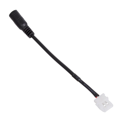 STRIPART 70739 Ενωτικός Ταχυσύνδεσμος με 15cm Καλώδιο Τροφοδοσίας για Μονόχρωμη Ταινία LED 2Pin 8mm σε DC Θηλυκό Σύνδεσμο 2.1mm IP20 - Μ15 x Π1.2 x Υ1.2