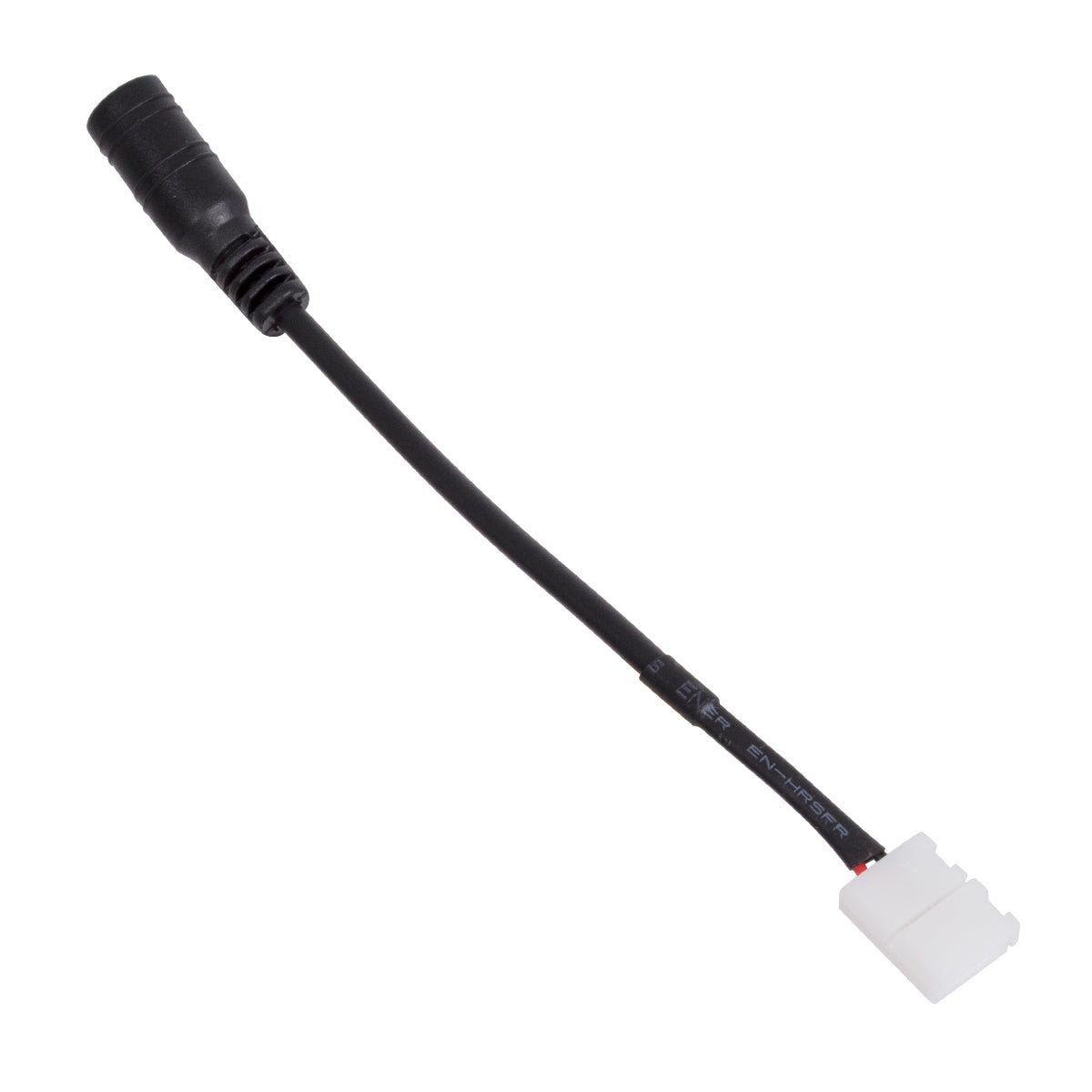 STRIPART 70739 Ενωτικός Ταχυσύνδεσμος με 15cm Καλώδιο Τροφοδοσίας για Μονόχρωμη Ταινία LED 2Pin 8mm σε DC Θηλυκό Σύνδεσμο 2.1mm IP20 - Μ15 x Π1.2 x Υ1.2