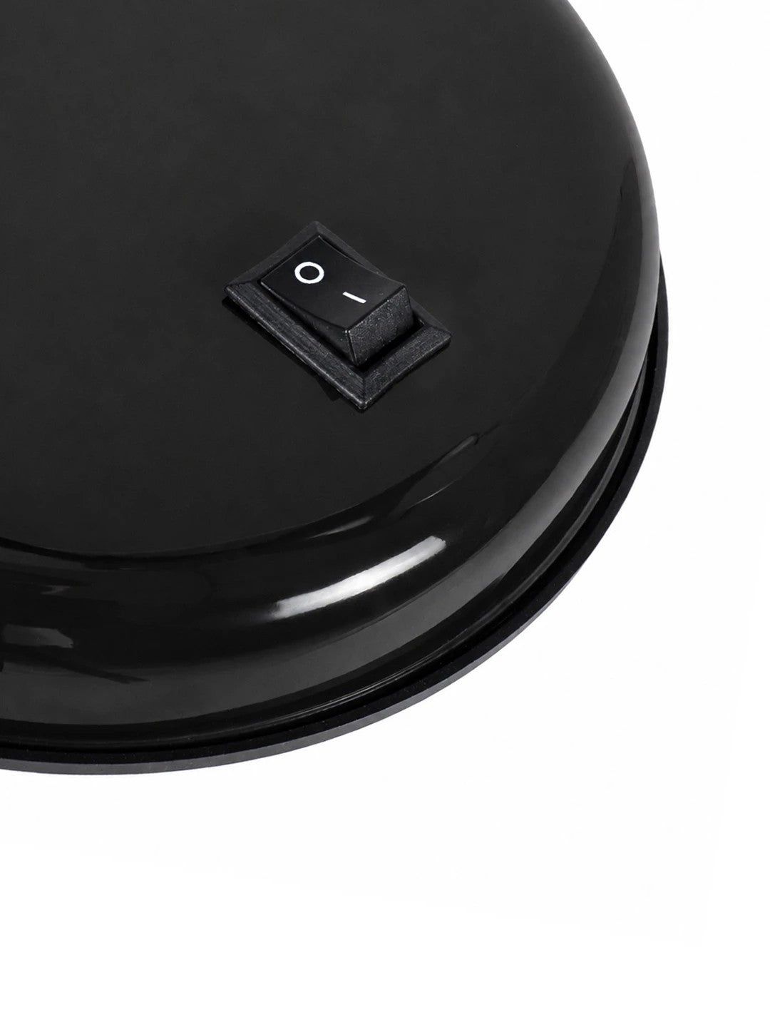 STUDENT GLB-102-0007 Μοντέρνο Επιτραπέζιο Φωτιστικό Πορτατίφ με Ντουί 1 x E27 AC 220-240V IP20 - Μαύρο - Μ14 x Π14 x Υ32