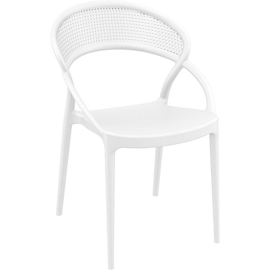 SUNSET WHITE ΚΑΡΕΚΛΑ ΠΟΛ/ΝΙΟΥ 54x56x82