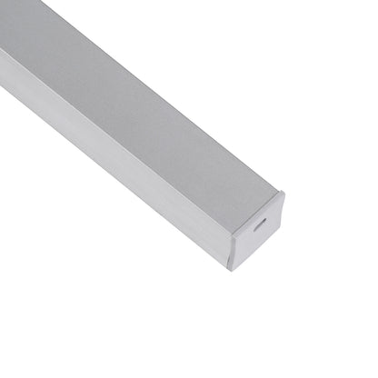 SURFACE-PROFILE 70867-3M Προφίλ Αλουμινίου - Βάση & Ψύκτρα Ταινίας LED με Λευκό Γαλακτερό Κάλυμμα - Επιφανειακή Χρήση - Πατητό Κάλυμμα - Ασημί - 3 Μέτρα - Πακέτο 5 Τεμαχίων - Μ300 x Π2.3 x Υ2cm