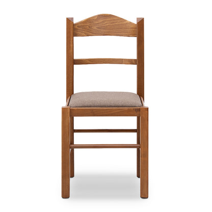 Σετ Τραπεζαρίας Bergen-Virginia 5 Τμχ Μασίφ Ξύλο-MDF με Επεκτεινόμενο Τραπέζι 120/150x68x77