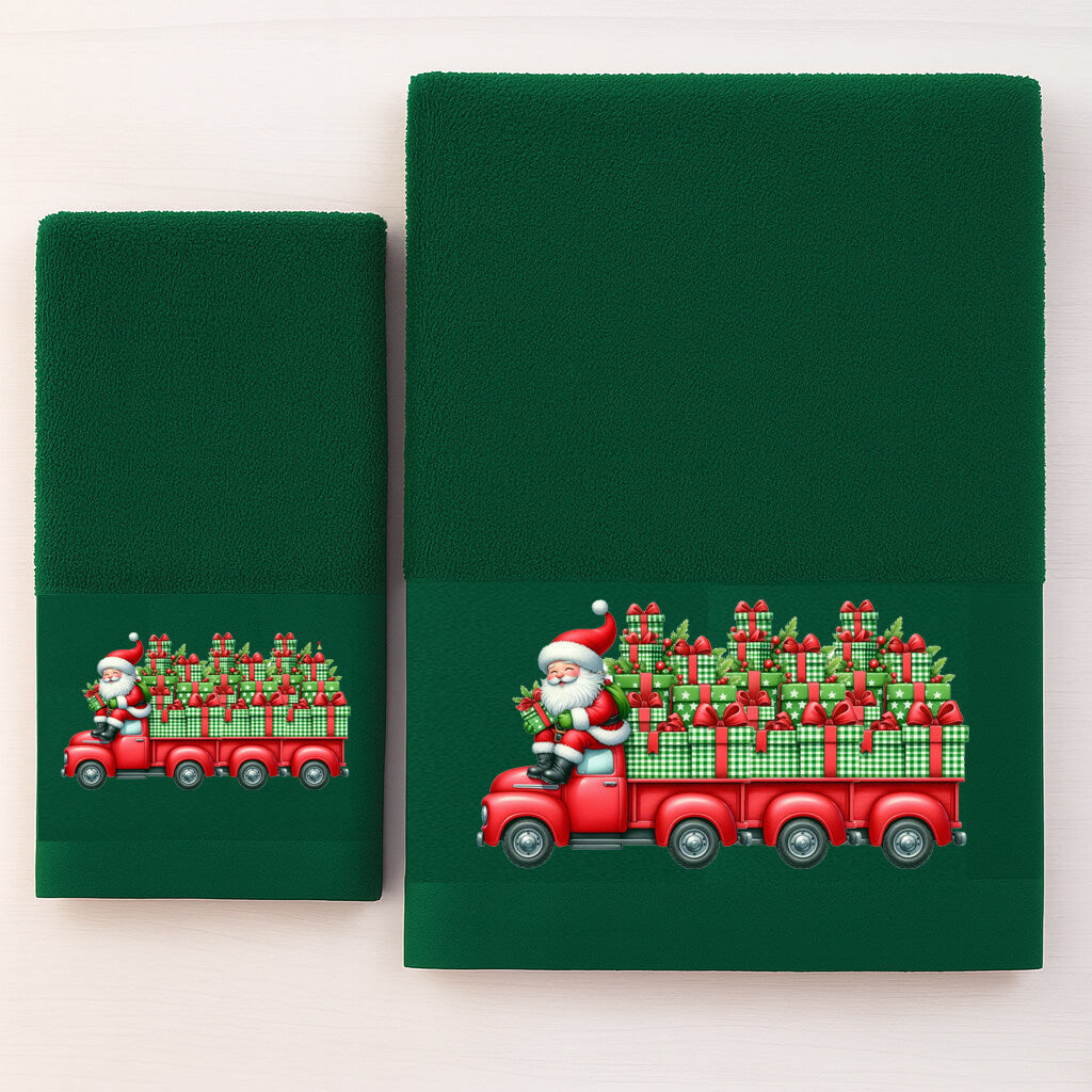 Χριστουγεννιάτικες Πετσέτες (Σετ 2 Τεμ.) Christmas Houses