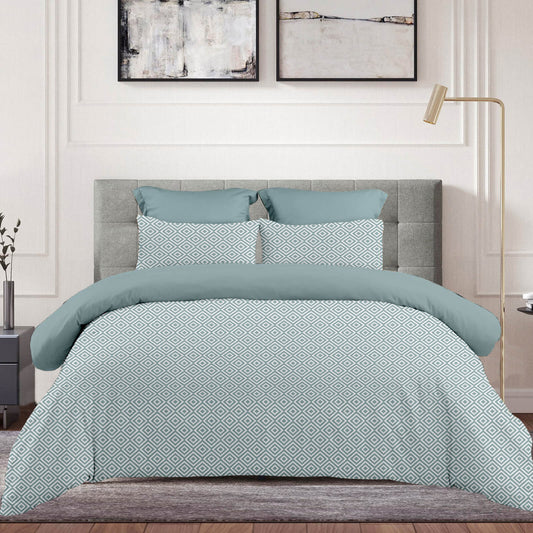 Σεντόνι με Λάστιχο 160x200+30εκ Boho Grey