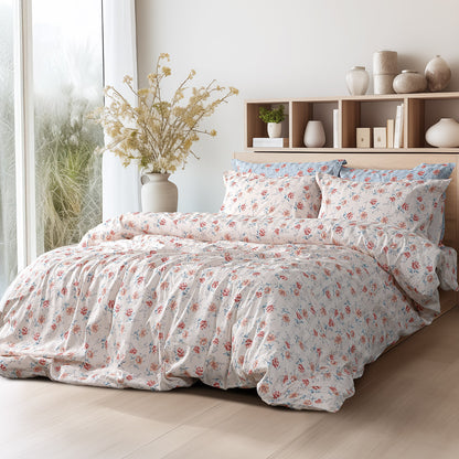 Σετ Σεντόνια Υπέρδιπλα με Λάστιχο Art 12218 Chloe 100% Βαμβακοσατέν 300tc 170x200+30εκ Μπεζ