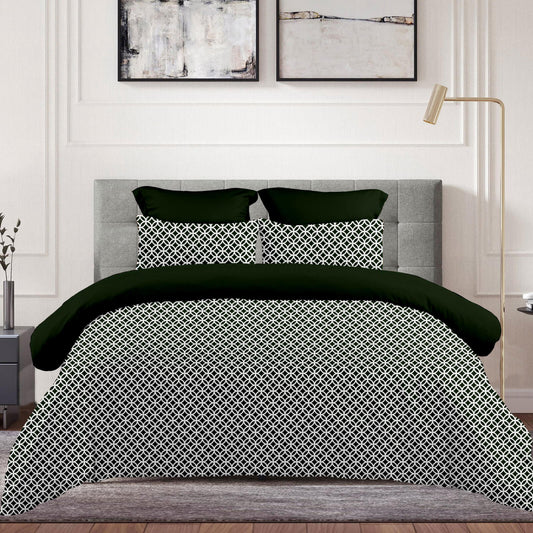 Σετ Σεντόνια 2x(2,45x2,60εκ) + 2x(52x72εκ) Sienna Green