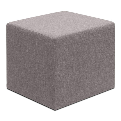 Σκαμπώ Linda Υφασμάτινο Χρώμα Καφέ 40x40x40