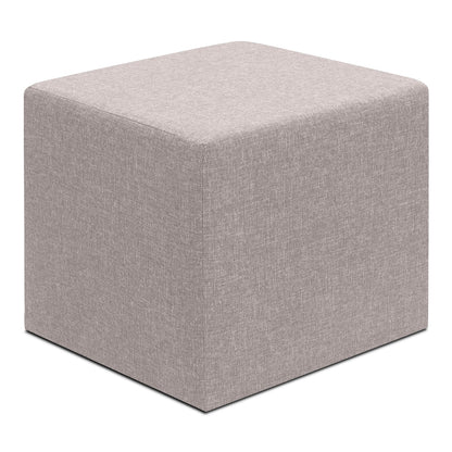 Σκαμπώ Linda Υφασμάτινο Χρώμα Μπεζ 40x40x40