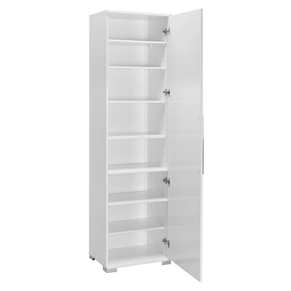 Στήλη Diamond Λευκό Gloss 50x35x187