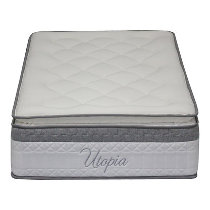 Στρώμα Utopia Pocket Spring με Ανώστρωμα 30-32εκ 90x190εκ